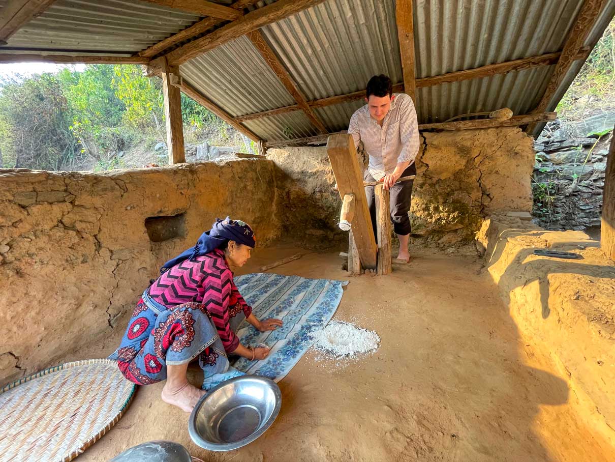Mill to Meal Food Experience at Khasrang Village, Nepal