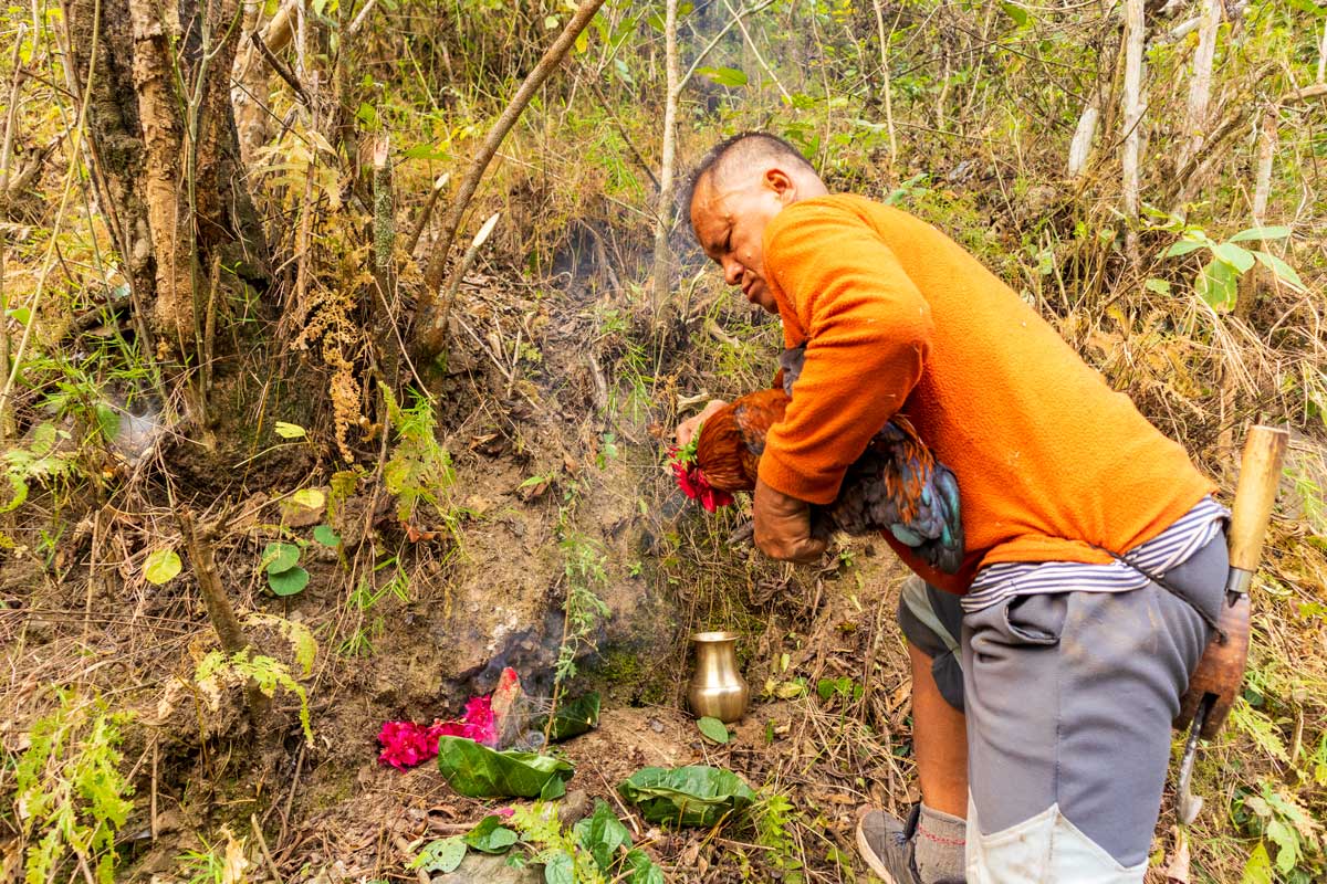Shikari Puja - Worshipping Wildlife Protecting God at Khasrang